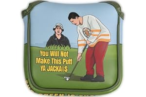 SYREN Jack Ass Mallet Head Cover - Premium Golf Club Protector - Headcover for Odyssey | Essential Golf Accessories for Men with Premium Club Protection | Funny Golf Accessories for Men