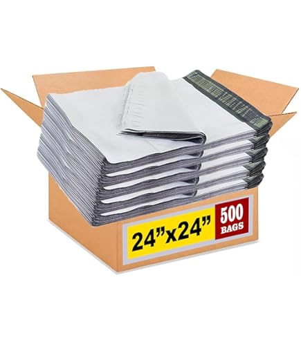 Buste Per Spedizioni Imbottite Buste Postali Autosigillanti In Plastica - 25 Pezzi, Dimensioni 24x24 Pollici, Marca ValueMailers Imbottite Per - Foto 5