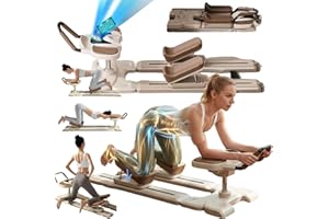Crawling Training Machine Spine Twist & Stretch Trainer 3 Adjustable Height & Slope Digital Display 660Lbs Capacity Foldable 