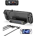 Antank 6-in-1 Docking Station for Steam Deck/ROG Ally, Steam Deck Dock with HDMI 2.0 4K@60Hz Gigabit, 1000Mbps Ethernet, 100W PD Fast Charging and 3 USB-A 3.0 USB-C Port for Valve Steam Deck OLED