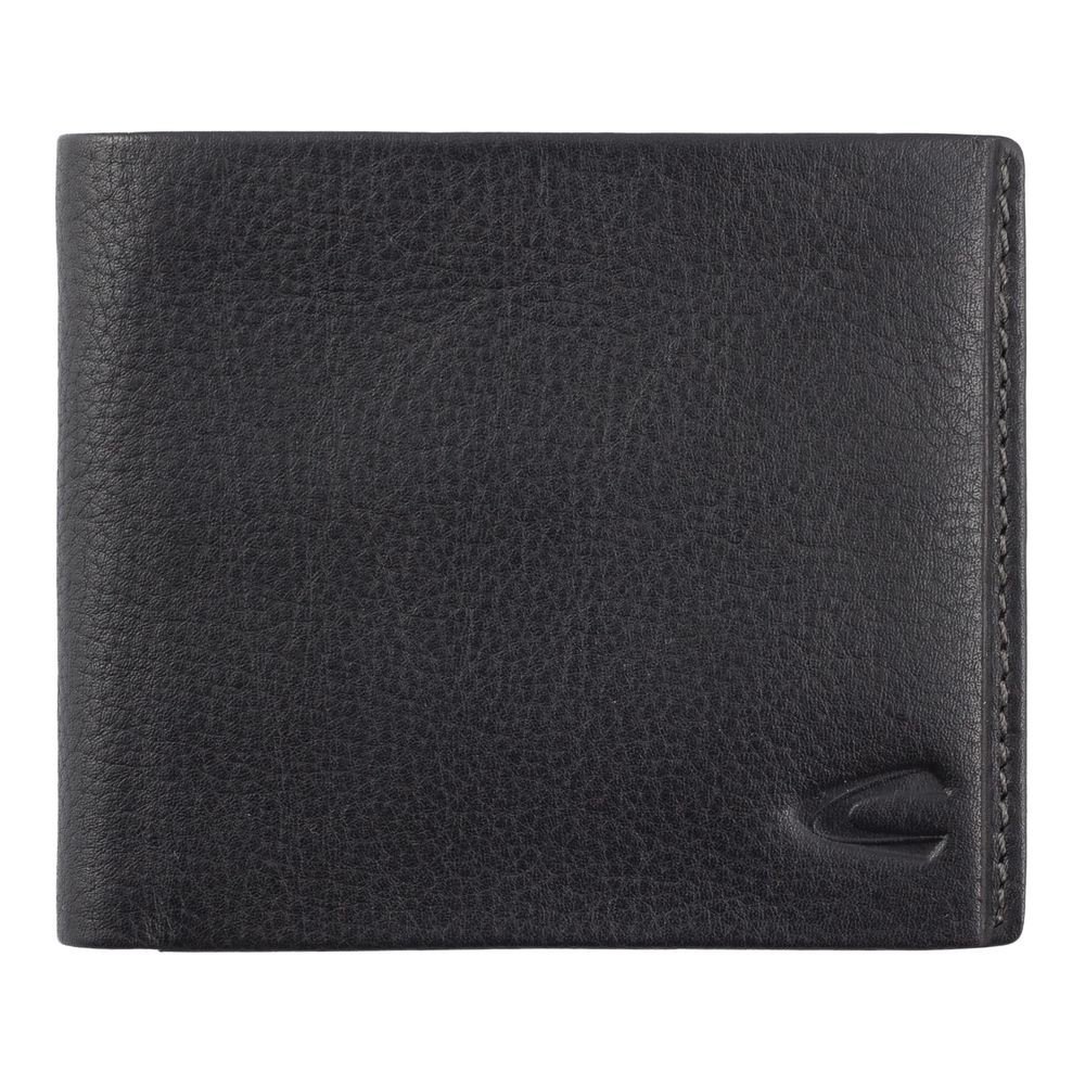 camel active Börse quer; 249 Atlanta Coin Pouch, 11 cm, Black (Schwarz)