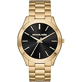 Michael Kors Oversized Slim Runway Men's Watch, Stainless Steel Watch for Men