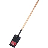 Bully Tools 72502 12-Gauge Edging and Planting Spade with Hardwood Long Handle