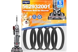 MyKEEPOW Vacuum Belt for Hoover High Performance Swivel XL Pet Upright Vacuum Cleaner Models UH75110, UH75250, UH75200, UH75210, UH75110, UH75100, UH75150, UH75160, 5 Pack