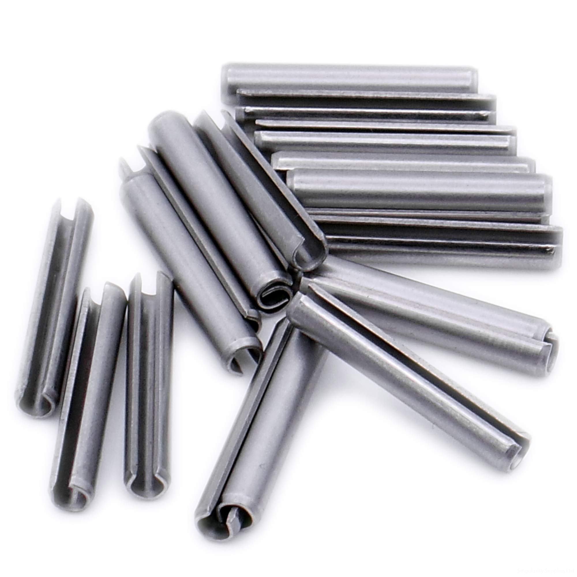 D4 (4mm x 12mm) Slotted Spring Pin (Heavy) - Stainless Steel (A1) (Pack of 20)