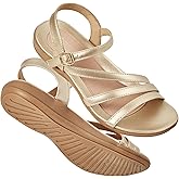SERASTAR Flat Sandals for Women Dressy - Comfortable Walking Summer Womens Sandal