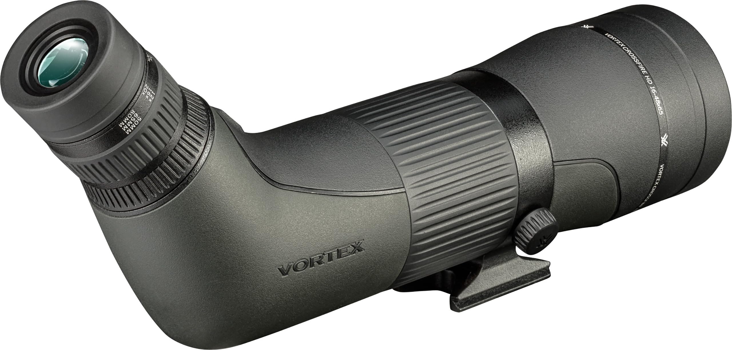 Vortex Optics Crossfire HD Spotting Scopes - HD Optical System, Wide Field of View, Helical Focus, Tripod Adaptable, Rubber Armor, Waterproof, Fogproof, Shockproof - Unlimited, Unconditional Warranty