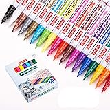 ZEYAR Paint Pens, Expert of Rock Painting, Extra Fine Point, 18 Colors, AP Certified. Permanent Ink & Waterproof, Works on Ro