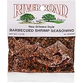 River Road New Orleans Style Barbecued BBQ Shrimp Seasoning, 1.5 Ounce Bag (Seasons Up To 3 Pounds of Shrimp)