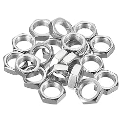 PATIKIL M14 x 1.0 Steel Hex Nuts, 20 Pack Metric