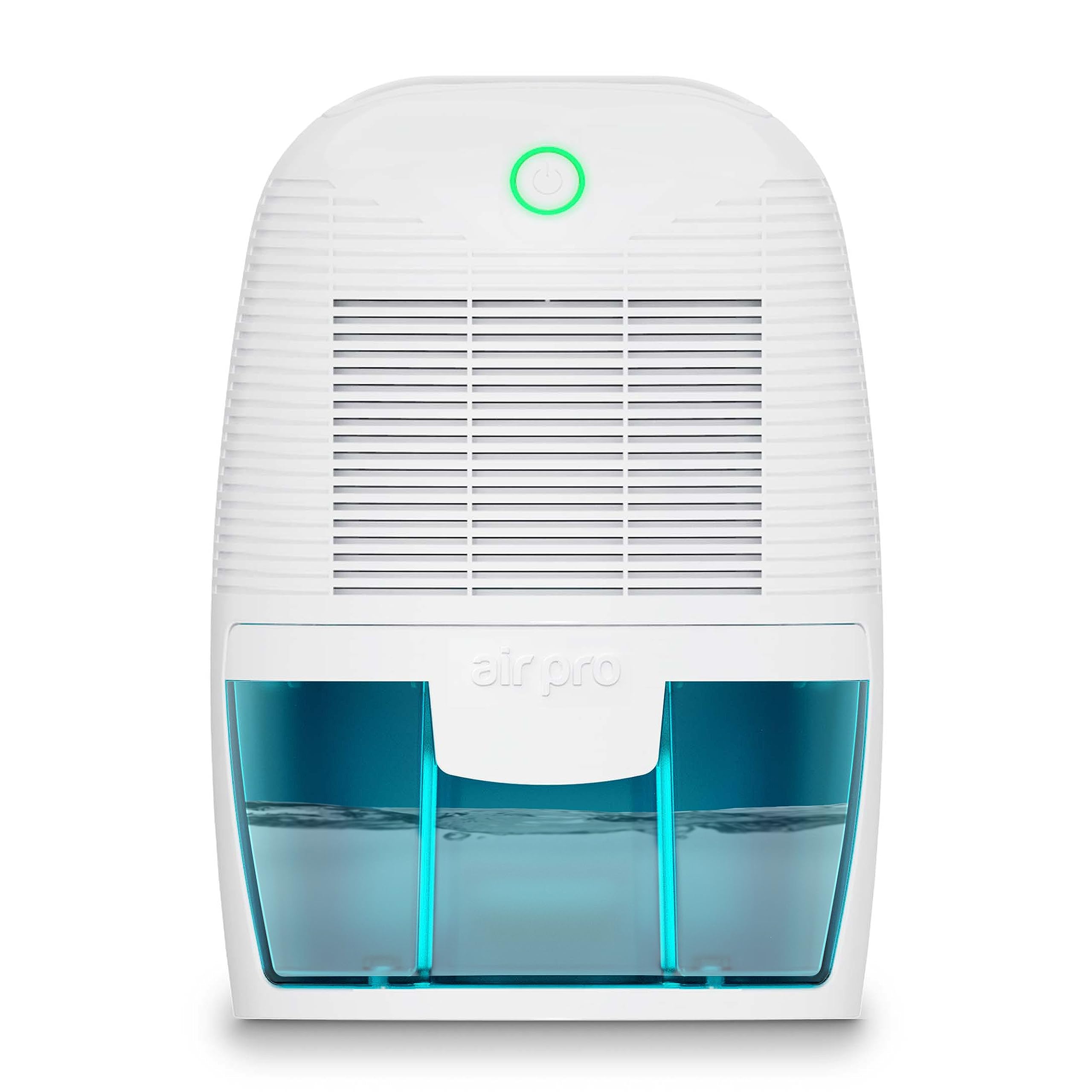 Air Pro Dehumidifier 600ml, Small and Compact Moisture Absorber - Mini Air Dehumidifier for Home, Bedroom Damp, Office, Garage & Basement - Portable Electric Mould, Damp and Condensation Remover