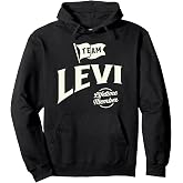 Team Levi Lifetime Member Funny Name Levi Pullover Hoodie