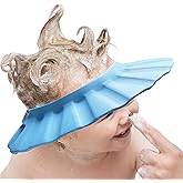 Baby Shower Cap Soft Adjustable Baby Bath Head Cap Visor for Washing Hair Shower Bathing Protection Bath Cap for Toddler, Kid