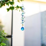 H&D Hyaline & Dora Crystal Rainbow Suncatcher Double-Spiral 17.7 in view 8