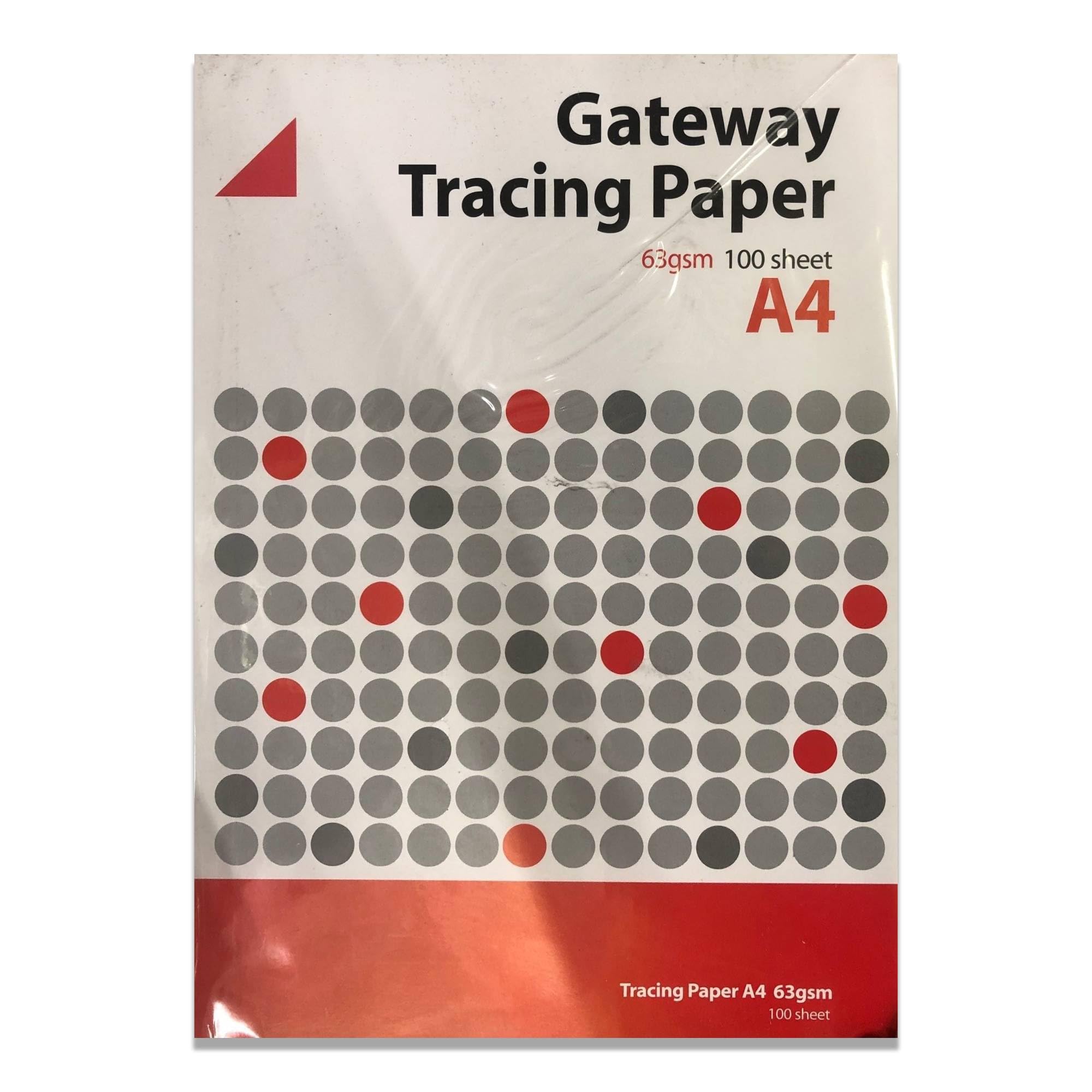 Gateway Natural Tracing Paper Pad A4 63gsm 100 Sheets