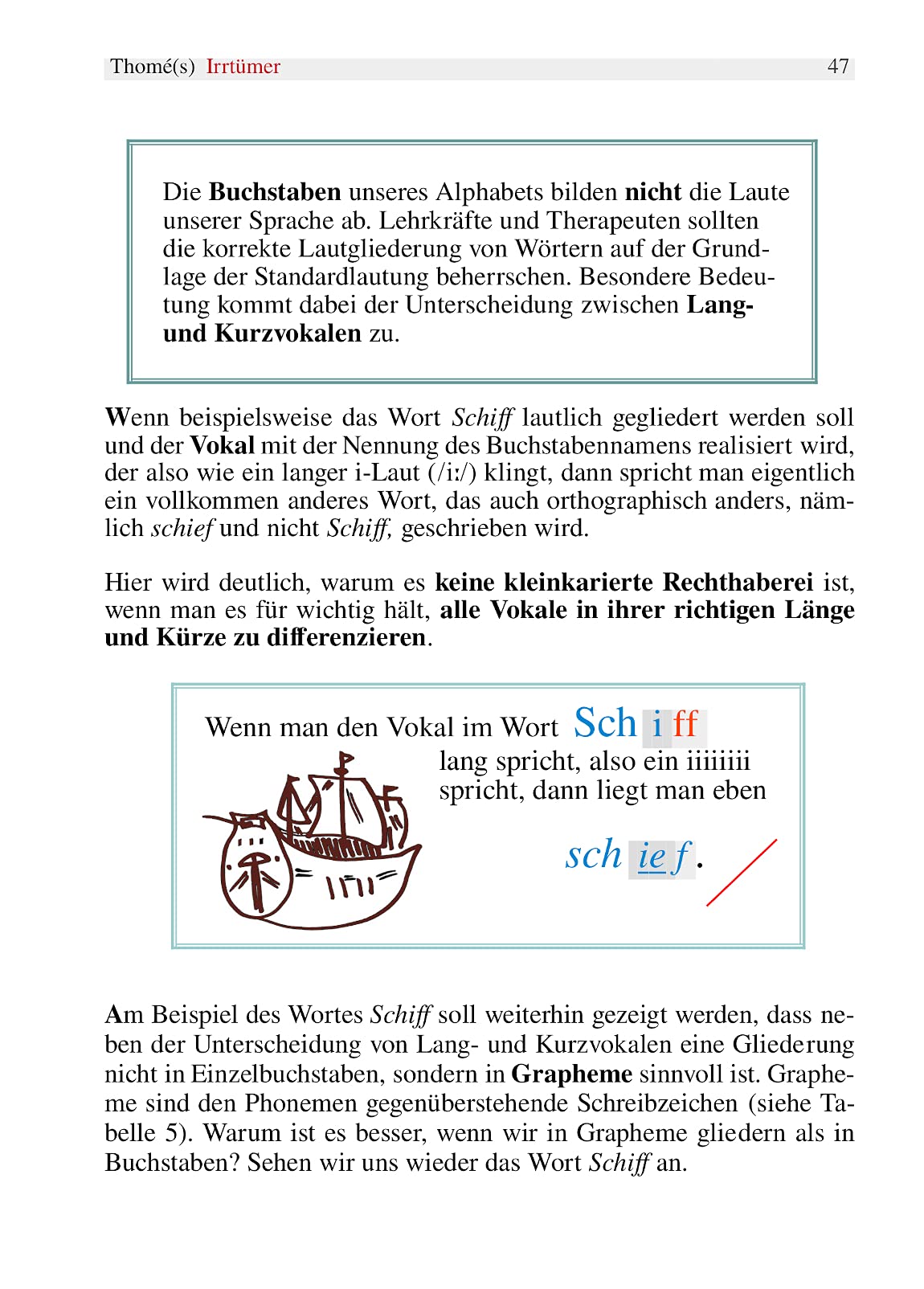 ABC und andere Irrtümer über Orthographie, Rechtschreiben ...