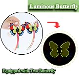 Vealind Interactive Cat Toy Cream White 360° Rotating Butterfly Teaser view 5