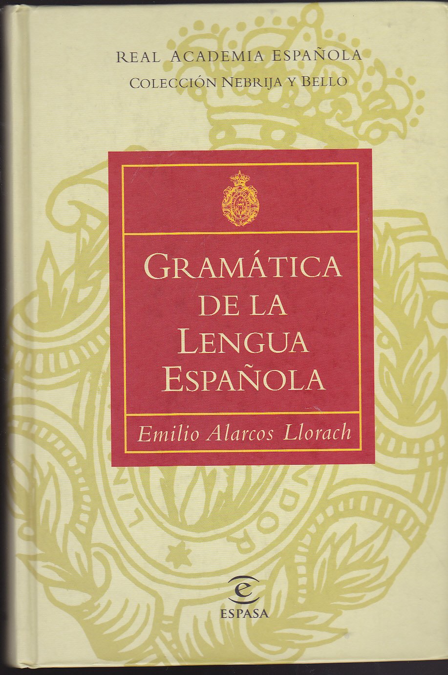 Portada de Gramática de la lengua española: 1