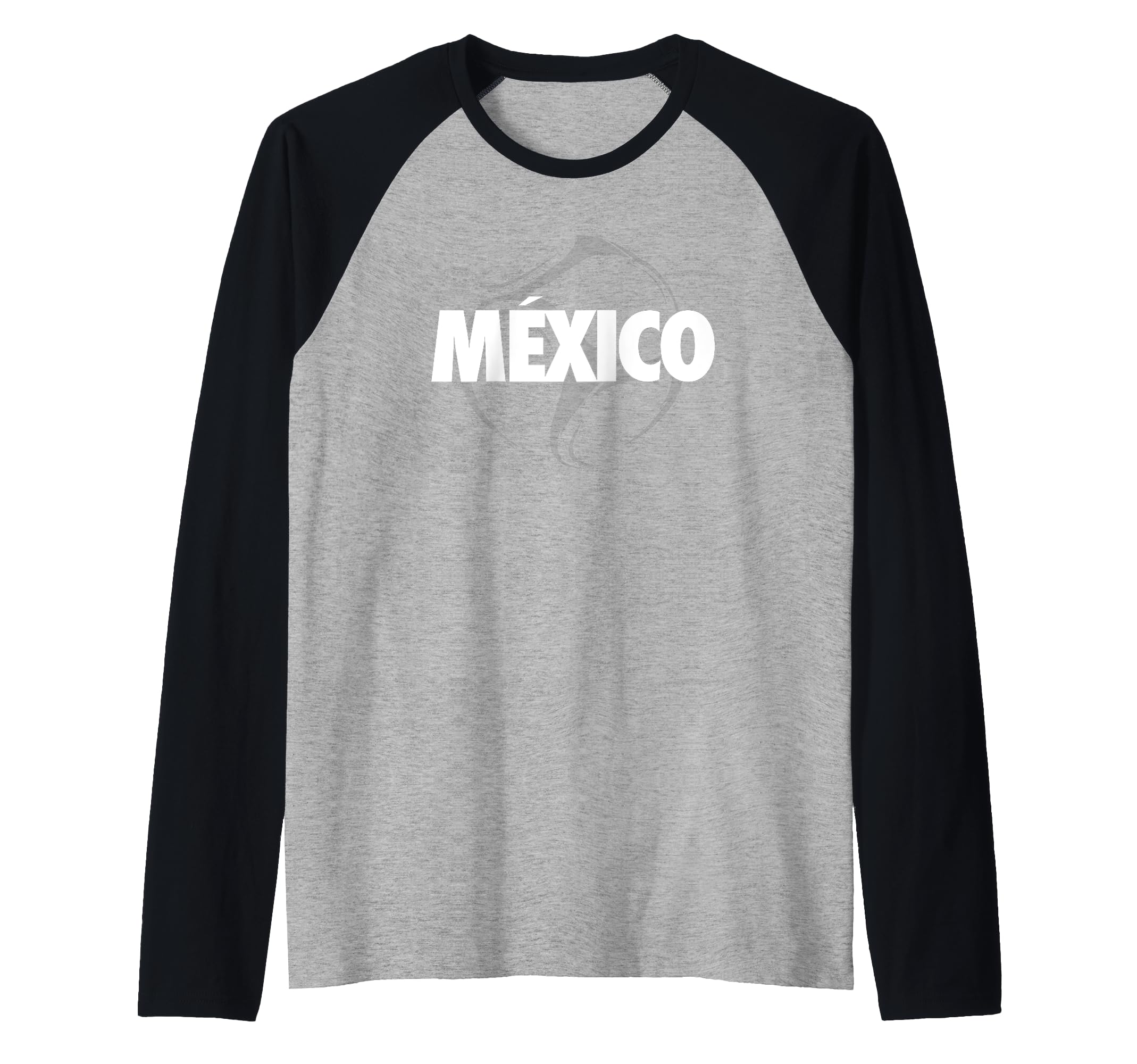Trendy Mexico Tonal Ball Raglan Baseball Tee