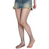 Pistha Girls Fishnet Stockings Kids High Waist Mesh Tights | Black Fishnet Stockings Girls Fishnet Tights for Daily Wear Dress Girls Costume Accessories