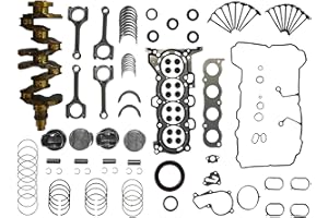 G4NH 2.0 Engine Rebuild Overhaul Kit w/Crankshaft Con Rods Pistion & Head Gasket Set Fit For Hyundai Elantra Kona Tucson Kia 