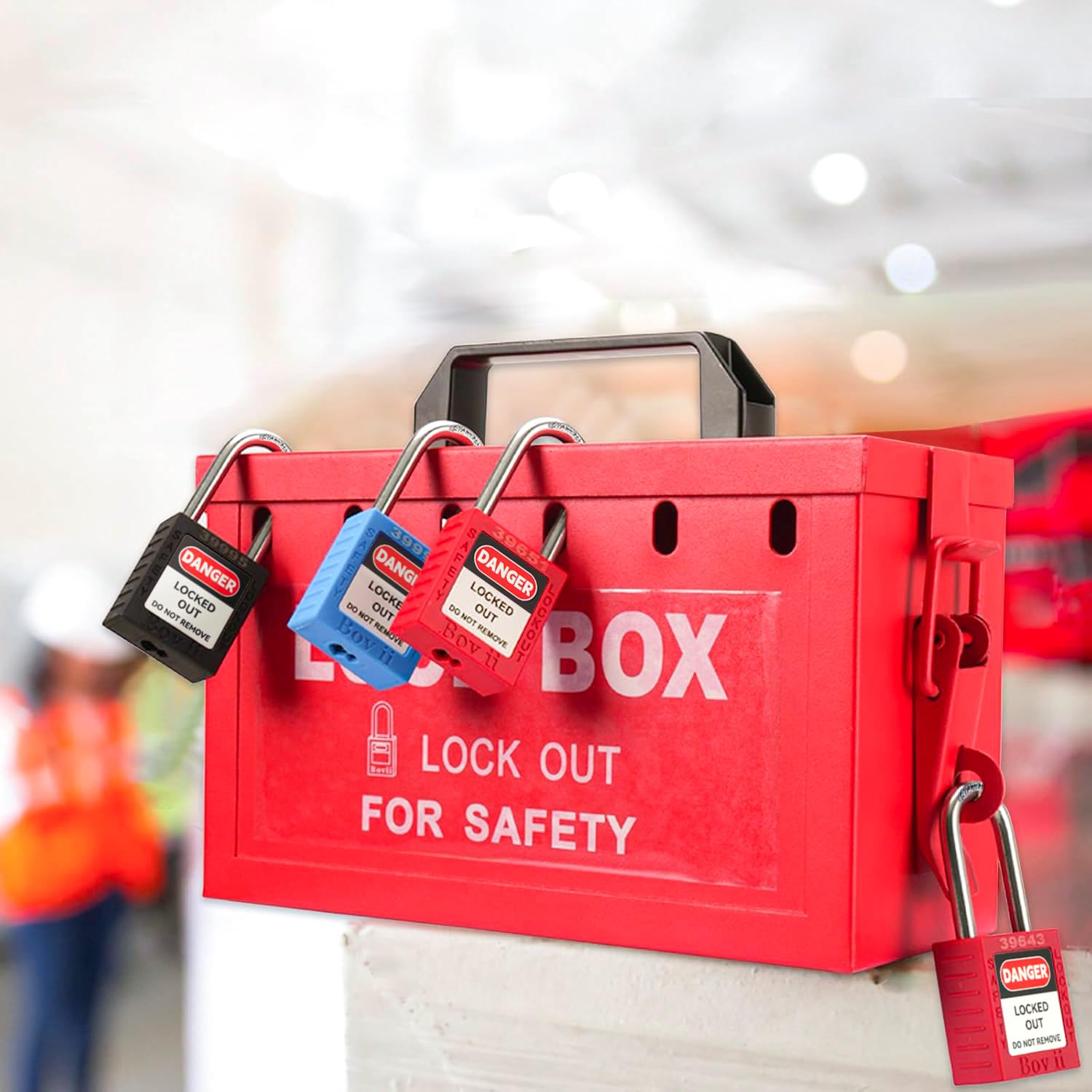 Mua Boviisky Lockout Tagout Locks Set - 10 Red Lockout Tagout Safety ...