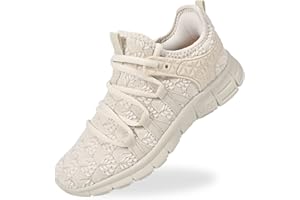 AOE Womens Fashion Walking Running Shoes Ultra Lightweight Breathable Mesh Tennis Shoes Non Slip Athletic Workout Gym Sneakers