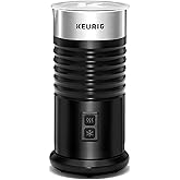 Keurig Milk Frother For Lattes And Cappuccinos, Features Hot And Cold Function, Black