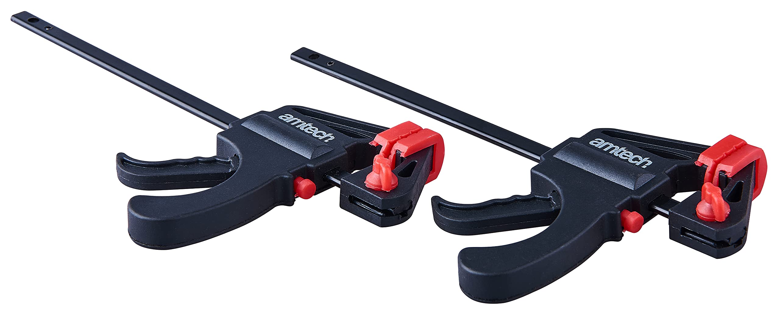 Amtech D0930 2 Piece 100mm (4'') Ratchet Speed clamp Set