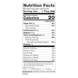 BetterBody Foods Organic Cacao Powder, Rich