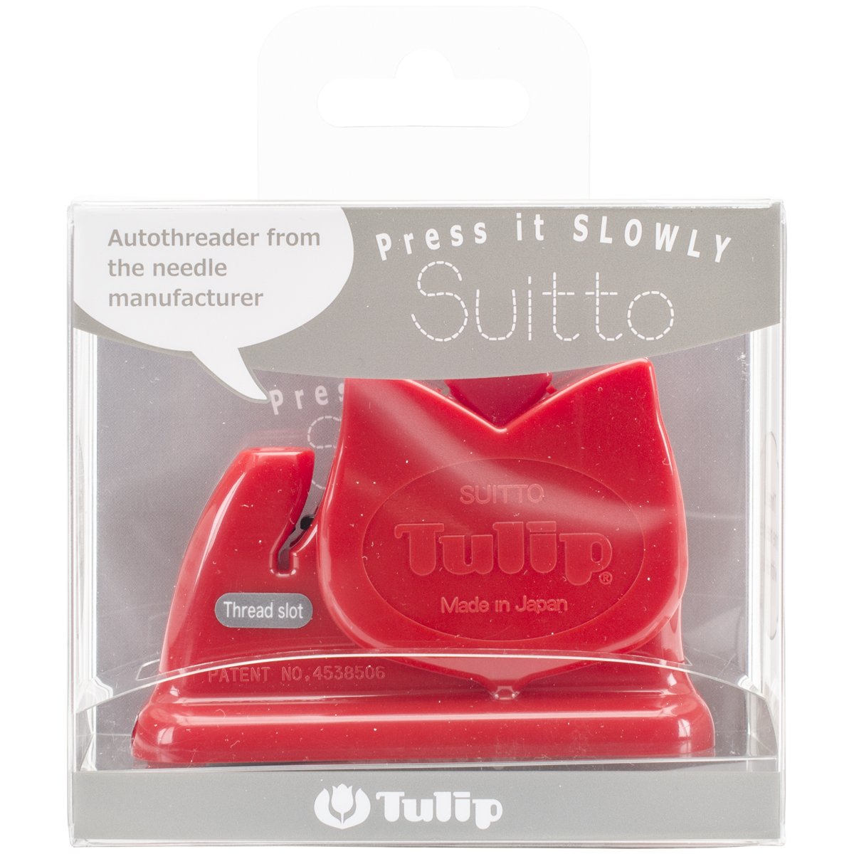 Tulip Needle Company Suitto Needle Threader-Red
