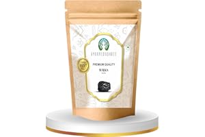 AYURVEDASHREE Surma (Kala) 50gm - Kajal - Eye Surma - Soorma Black - Kohl Stone (Galena) - Stibnite - Black Antimony