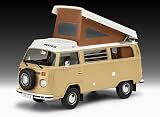 Revell VW T2 Camper 1:24 Click System Unbuilt Pre-coloured view 2