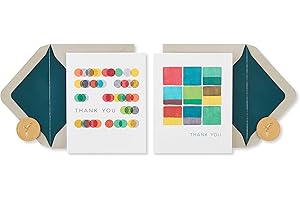 Papyrus Blank Cards with Envelopes, Art Pattern (20-Count)