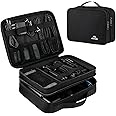 MATEIN Electronics Travel Organizer, Water Resistant Cable Organizer Bag with Handle, Portable Electronic Accessories Case fo