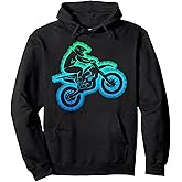 Dirt Bike Motocross Enduro Dirt Biking Boys Kids Pullover Hoodie