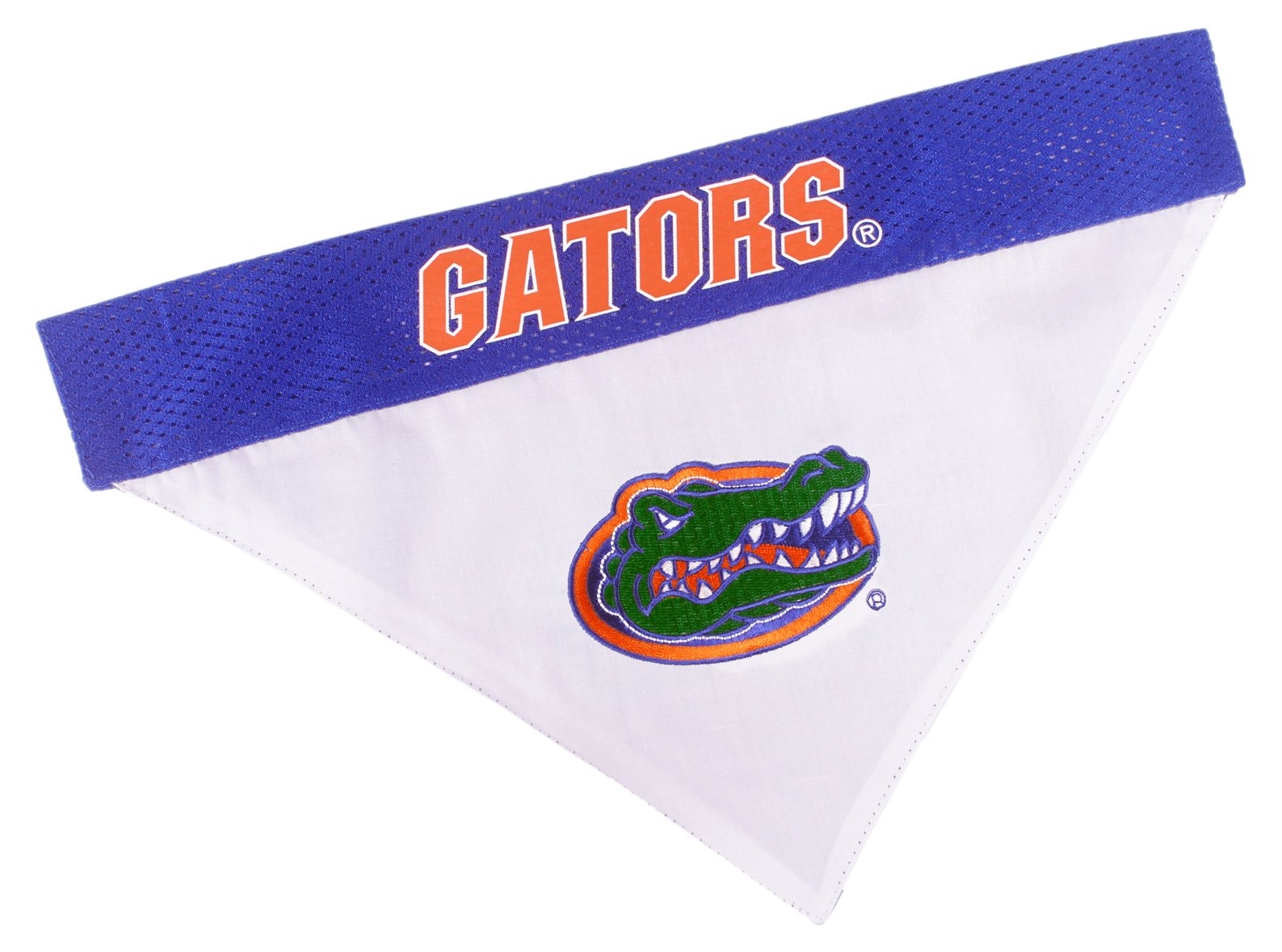 Pets First Collegiate Pet Accessories, Reversible Bandana, Florida Gators, Small/Medium