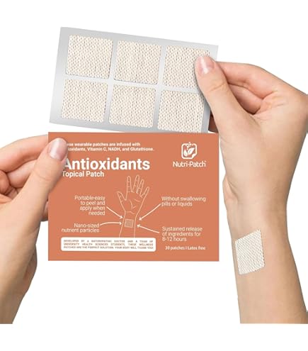 glutathione patch amazon Amazon.com: Veru Wellness Glutathione Plus Daily Patch main image 1