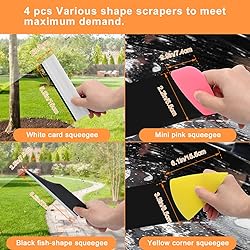 Luxiv Car Window Tint Application Tools Kit, 9 Pcs