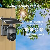 Xega 4G LTE Security Camera No WiFi 2K Solar Powered Outdoor 4G PIR Night Vision view 5