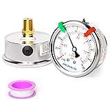 MEANLIN MEASURE -30~30Psi Vacuum Pressure Gauge