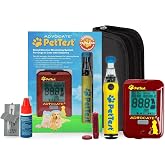 PetTest Genteel Glucose Monitor Kit for Dogs and Cats, Pain-Free Testing | Classic Meter, 50 Sealed Test Strips, Genteel Lancing Device, 50 Lancets, Carrying Case, No Coding, Dogs and Cats