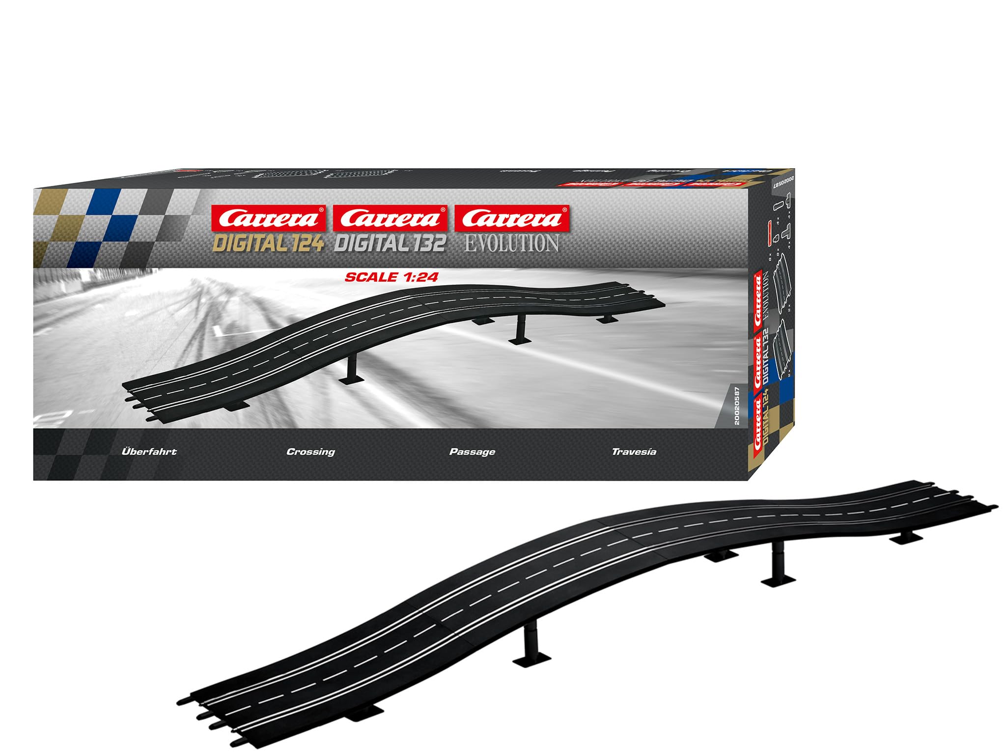 Carrera Digital/Evolution 124/132 Pista de cruce Grande