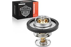 A-Premium Engine Coolant Thermostat with Seal Compatible with Honda & Acura Models - Accord, Civic, CR-V, CR-Z, Fit, Insight,
