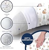 Niimo XXL Pregnancy Pillow & Nursing Pillow 2-in-1 100% Cotton Cover view 5