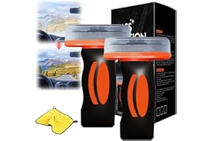 Glass Cleaner, 2026 Upgraded Windshield Cleaner, Universal Car Removal Anti-rain Mist Cleaning Wipes Brush for All Vehicles (