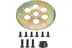 TONRYCUE Flexplate Adapter Kit with Converter Adapter Kit for TH350 TH400 TH700R4 Transmission for Impala for Silverado 2500 for Gen III for Gen LS1 LS2 LS6 4.8 5.3 6.0, 57534610 Swap Flywheel