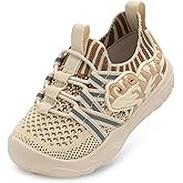 FEETCITY Toddler Shoes Boys Girls Walking Shoes Toddler Slip On Shoes Wide Kids Tennis Shoes Lightweight Toddler Dinosaur Shoes Baby Sneakers