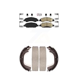 Transit Auto Front Rear Ceramic Disc Brake Pads Kit