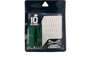 10 Seconds - Proline Lacrosse Stringing Kit Mesh, Weather-Resistant and Precision Stringing. includes: Shooting String, Shooting Lace, Sidewall and Self-Tapping Screws